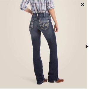 Ariat Real Denim Mid Rise Boot size 25S